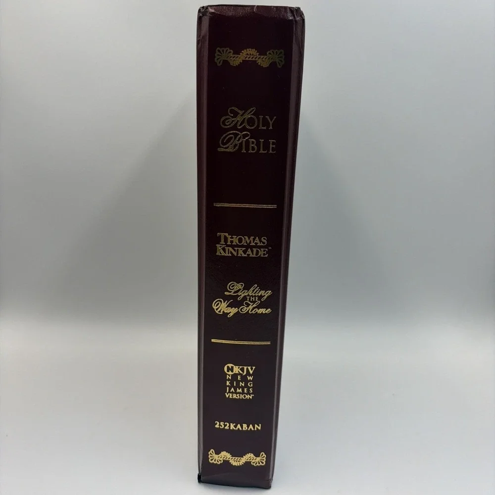 VTG Holy Bible 2002 NKJV  Thomas Kinkade Painter Of Light New King James Version